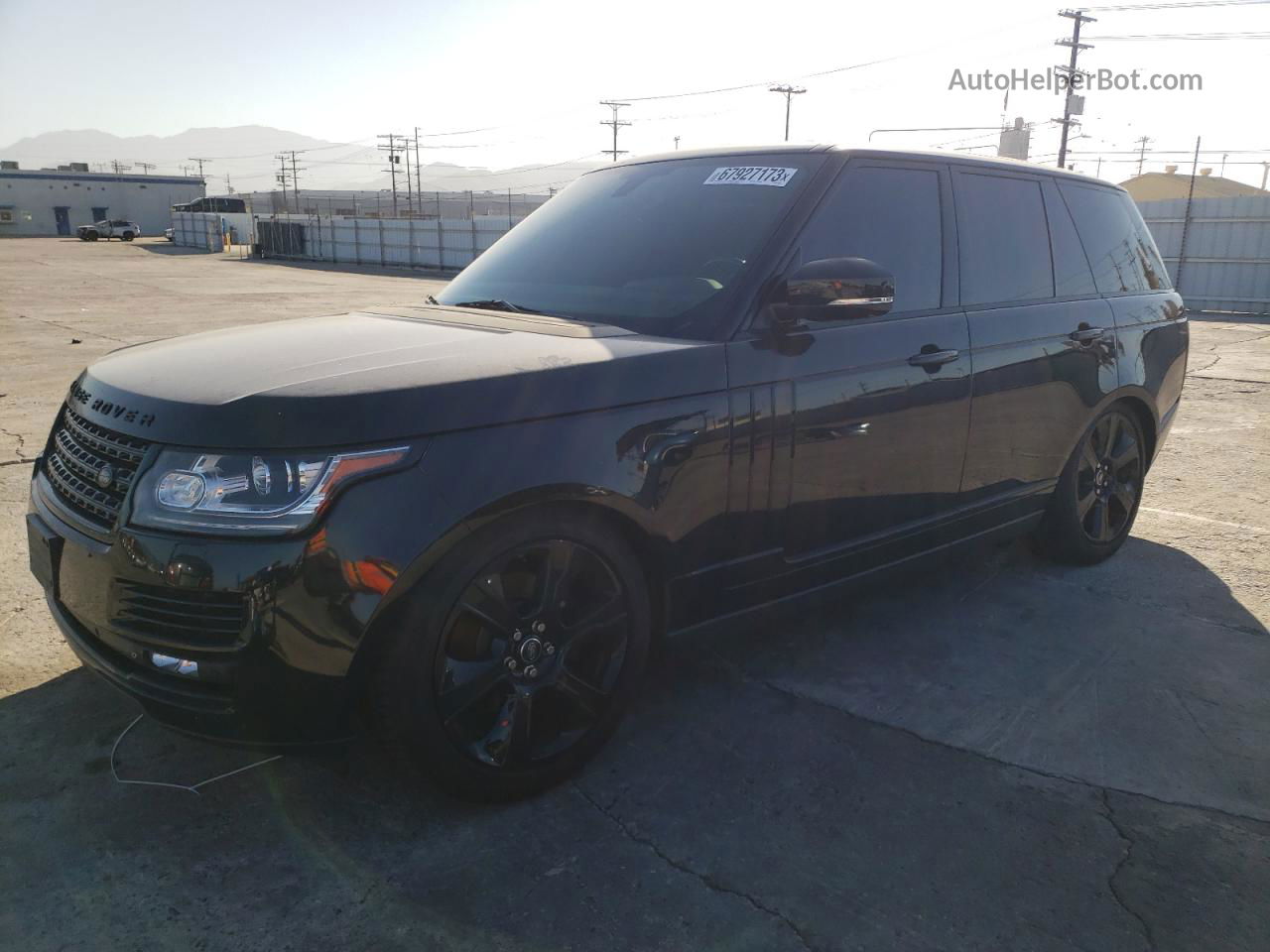 2014 Land Rover Range Rover  Black vin: SALGR2WF0EA165925