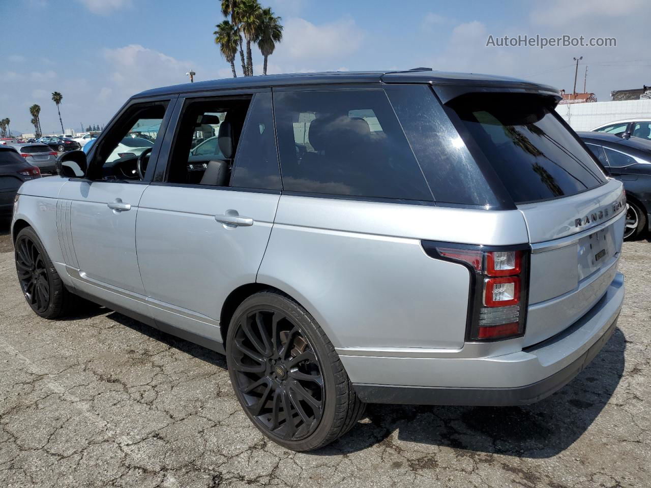 2014 Land Rover Range Rover  Silver vin: SALGR2WF6EA147168