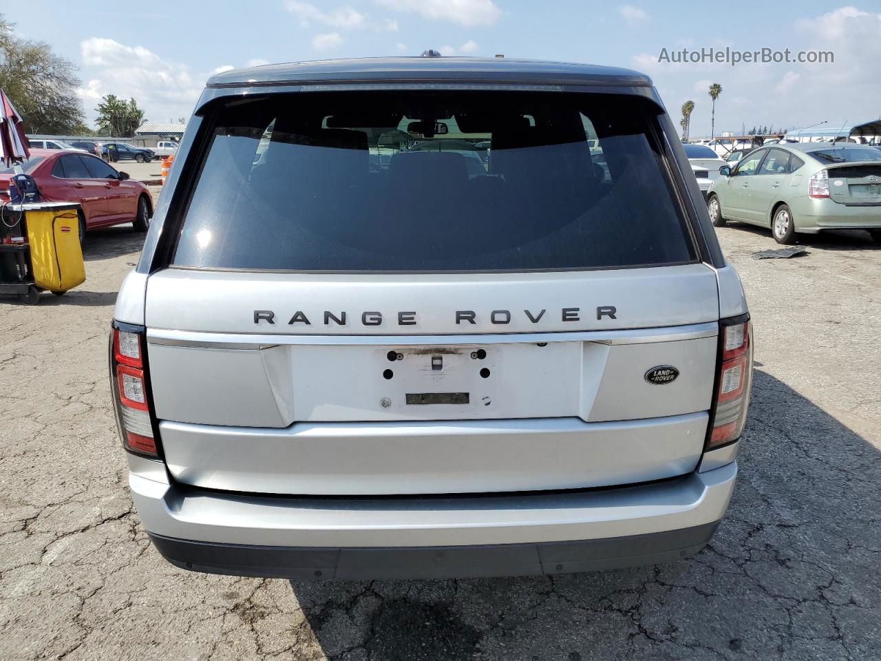 2014 Land Rover Range Rover  Silver vin: SALGR2WF6EA147168