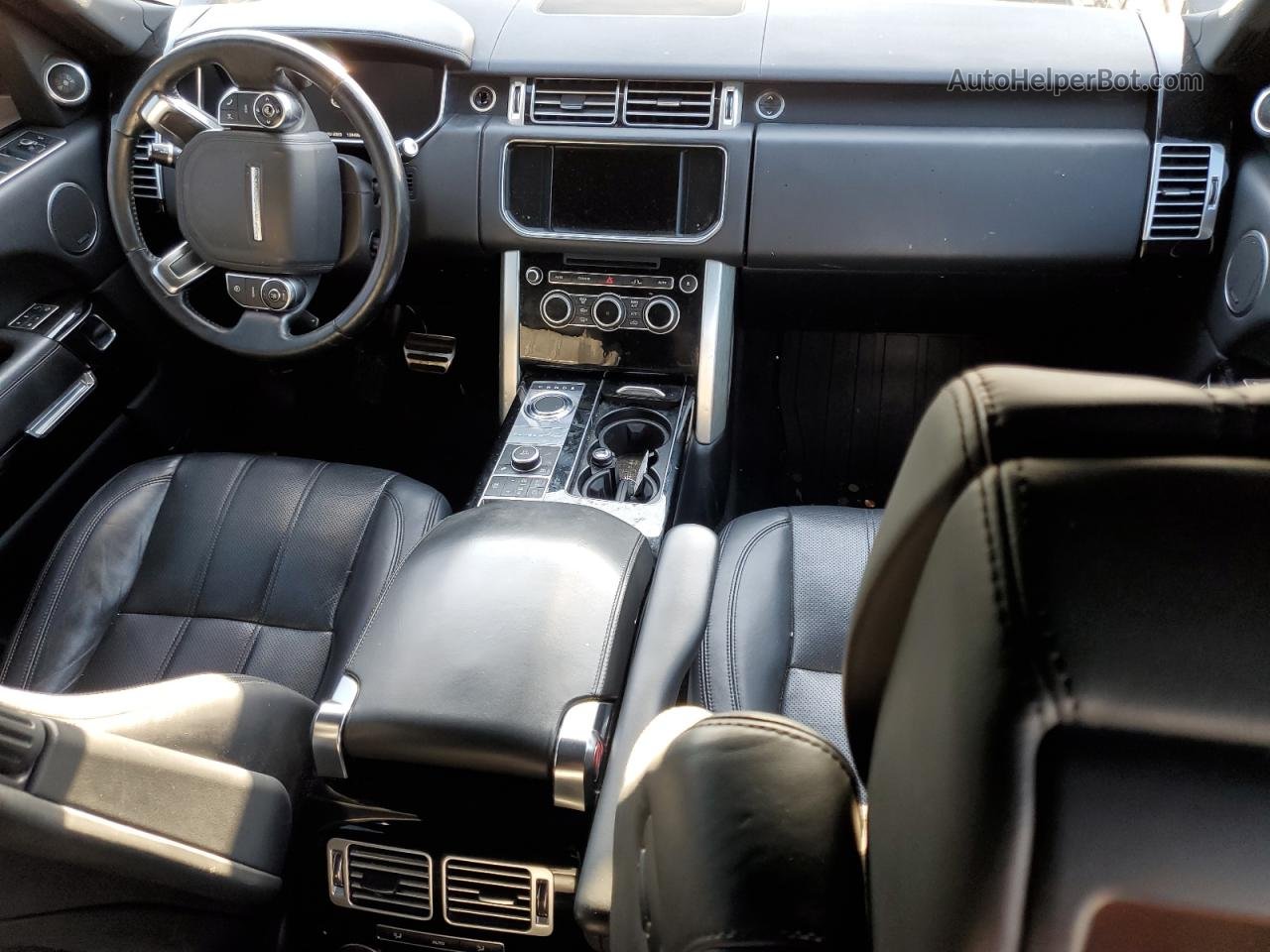 2014 Land Rover Range Rover Supercharged Black vin: SALGS2EF7EA125699