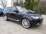 2014 Land Rover Range Rover Supercharged Black vin: SALGS2EF7EA152756