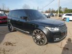 2014 Land Rover Range Rover Supercharged Black vin: SALGS2EF8EA125713