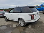 2014 Land Rover Range Rover Supercharged White vin: SALGS2EF8EA152507