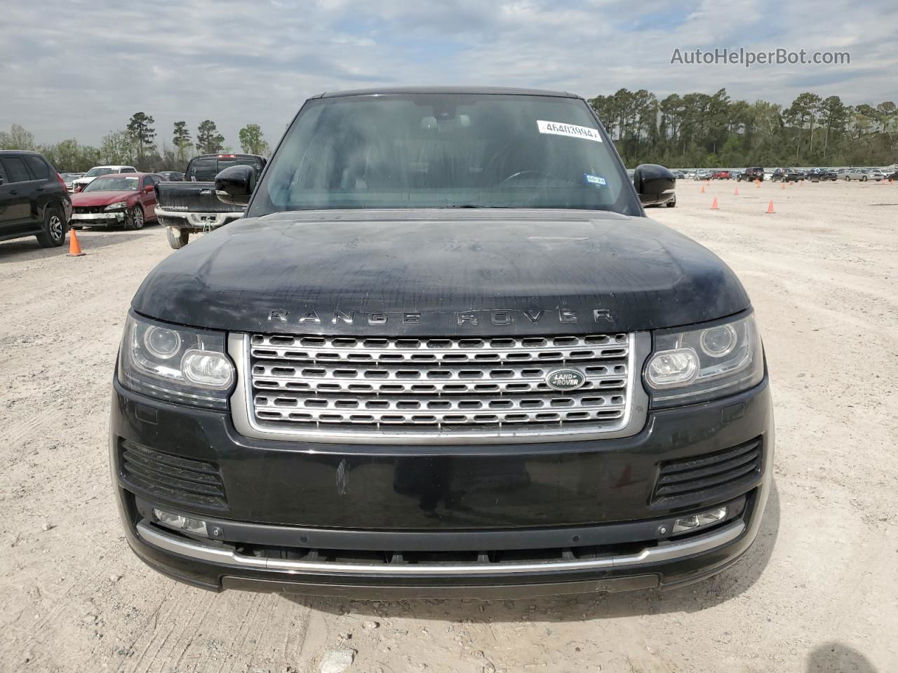 2014 Land Rover Range Rover Supercharged Черный vin: SALGS2EF9EA146778