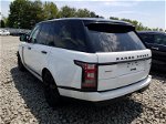 2017 Land Rover Range Rover Supercharged White vin: SALGS2FE0HA329657