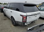 2017 Land Rover Range Rover Supercharged White vin: SALGS2FE0HA335099