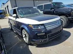 2017 Land Rover Range Rover Supercharged Синий vin: SALGS2FE1HA356141