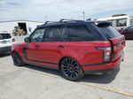 2017 Land Rover Range Rover Supercharged Red vin: SALGS2FE2HA320426