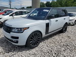 2017 Land Rover Range Rover Supercharged Белый vin: SALGS2FE3HA363950