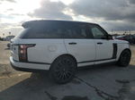 2017 Land Rover Range Rover Supercharged White vin: SALGS2FE4HA359888