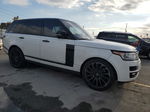 2017 Land Rover Range Rover Supercharged White vin: SALGS2FE4HA359888