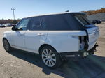 2017 Land Rover Range Rover Supercharged White vin: SALGS2FE5HA320744