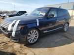 2017 Land Rover Range Rover Supercharged Blue vin: SALGS2FE6HA328349