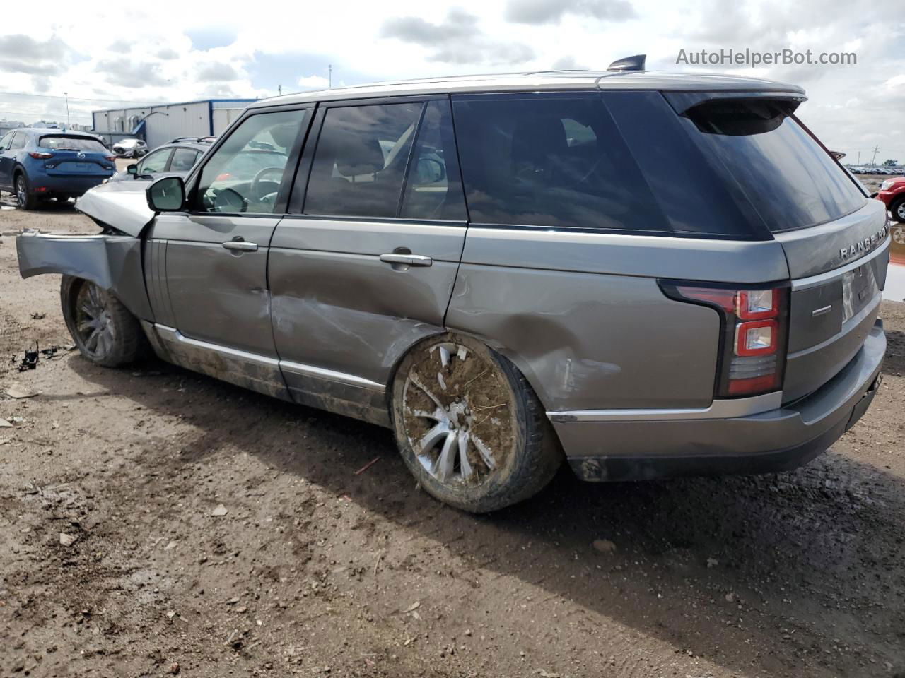 2017 Land Rover Range Rover Supercharged Tan vin: SALGS2FE6HA341604