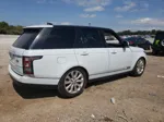 2017 Land Rover Range Rover Hse White vin: SALGS2FK2HA325924