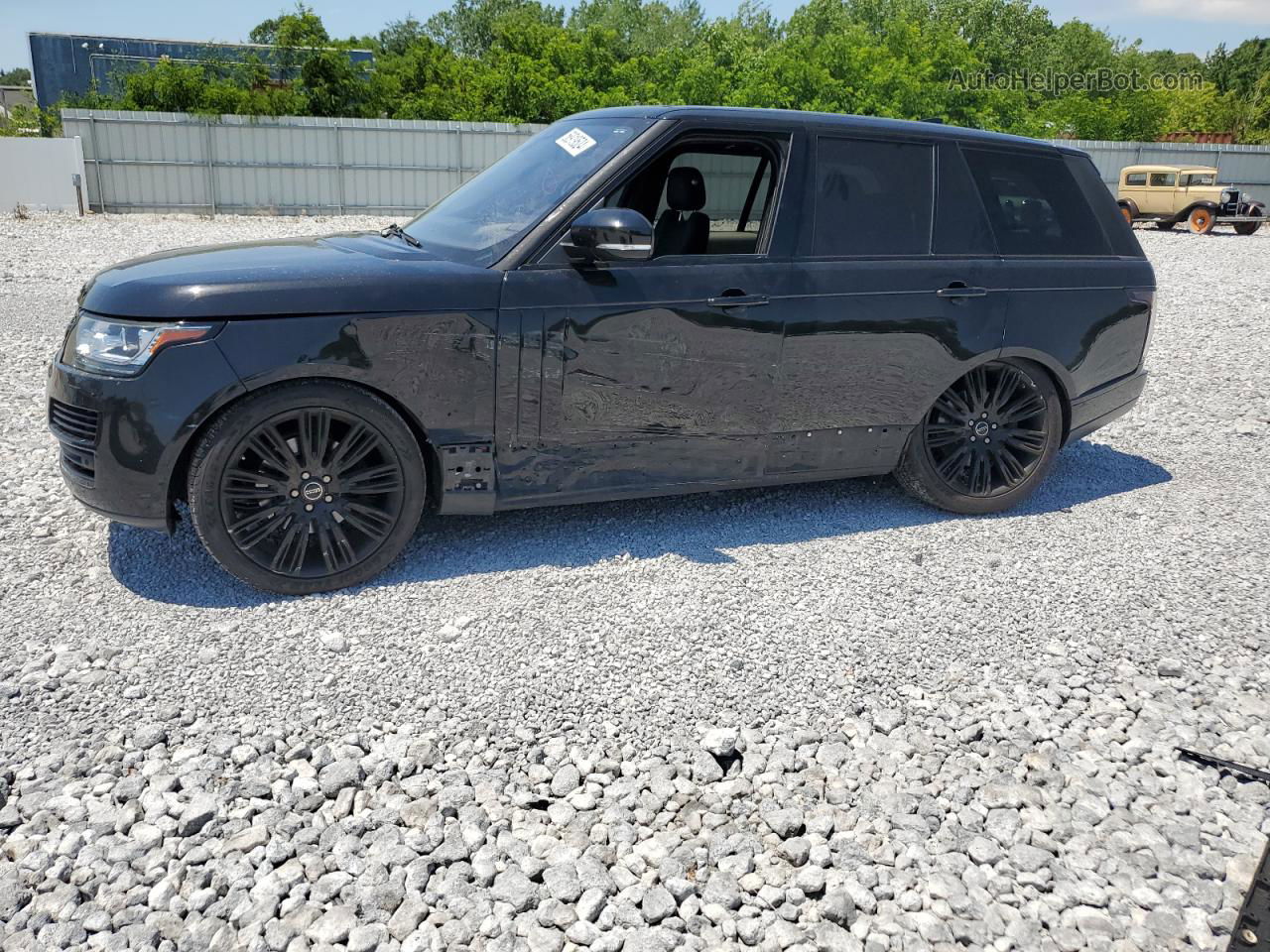 2017 Land Rover Range Rover Hse Black vin: SALGS2FK4HA326069