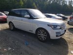 2017 Land Rover Range Rover Hse White vin: SALGS2FK8HA335440