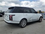 2017 Land Rover Range Rover Hse White vin: SALGS2FV0HA356941