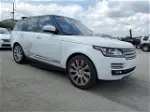 2017 Land Rover Range Rover Hse Белый vin: SALGS2FV0HA356941