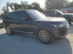 2017 Land Rover Range Rover Hse Синий vin: SALGS2FV0HA362643