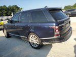 2017 Land Rover Range Rover Hse Синий vin: SALGS2FV0HA362643