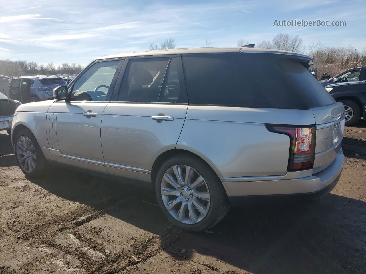 2017 Land Rover Range Rover Hse Silver vin: SALGS2FV2HA356046