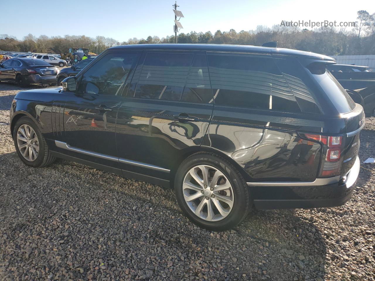 2017 Land Rover Range Rover Hse Black vin: SALGS2FV2HA379895