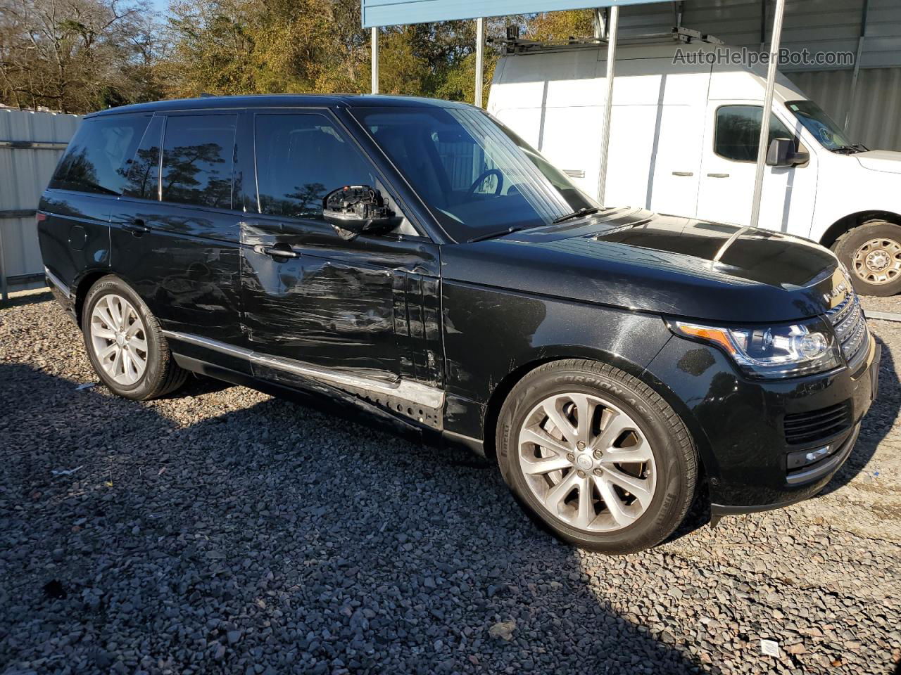 2017 Land Rover Range Rover Hse Black vin: SALGS2FV2HA379895