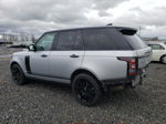 2017 Land Rover Range Rover Hse Silver vin: SALGS2FV3HA369537