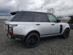 2017 Land Rover Range Rover Hse Silver vin: SALGS2FV3HA369537