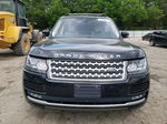 2017 Land Rover Range Rover Hse Black vin: SALGS2FV4HA357476