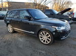 2017 Land Rover Range Rover Hse Черный vin: SALGS2FV7HA338629