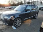 2017 Land Rover Range Rover Hse Черный vin: SALGS2FV7HA338629