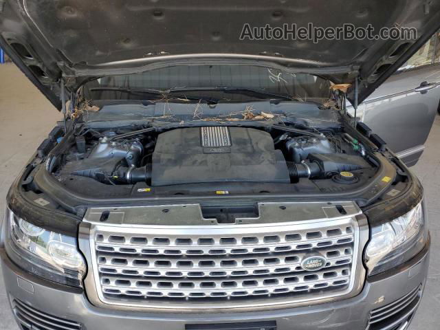 2017 Land Rover Range Rover Hse Gray vin: SALGS2FV8HA359845