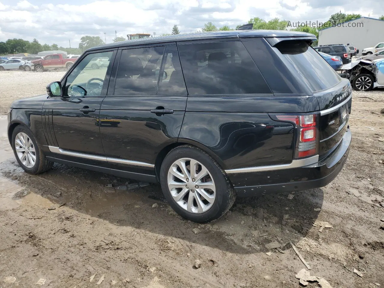 2017 Land Rover Range Rover Hse Black vin: SALGS2FV9HA362348