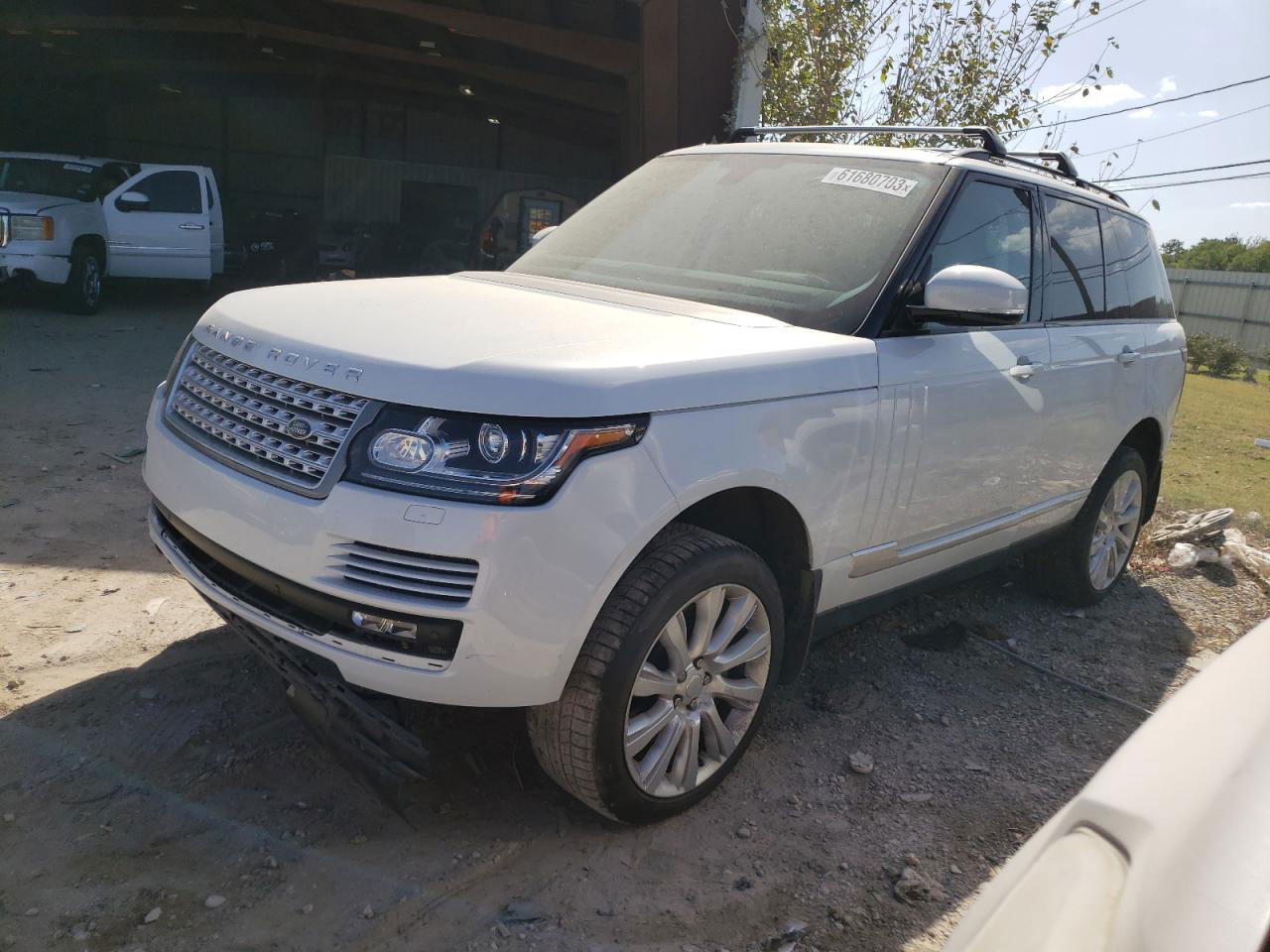 2015 Land Rover Range Rover Supercharged Silver vin: SALGS2TF0FA242299