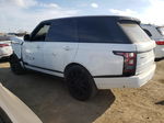 2014 Land Rover Range Rover Supercharged White vin: SALGS2TF1EA177882