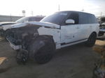 2014 Land Rover Range Rover Supercharged White vin: SALGS2TF1EA177882