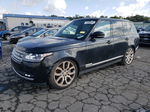 2014 Land Rover Range Rover Supercharged Черный vin: SALGS2TF2EA190477