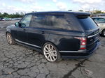 2014 Land Rover Range Rover Supercharged Черный vin: SALGS2TF2EA190477