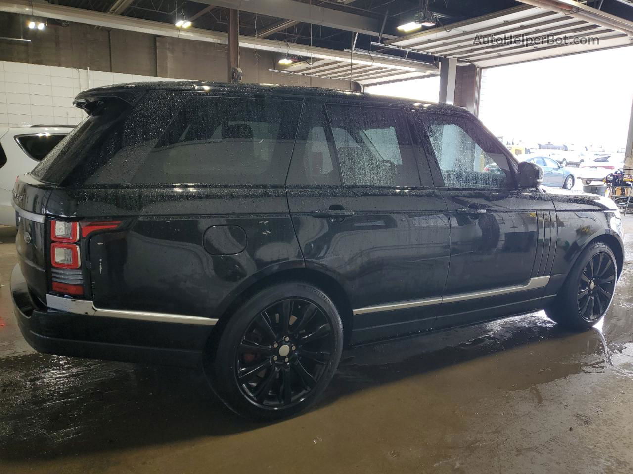 2015 Land Rover Range Rover Supercharged Black vin: SALGS2TF2FA214276