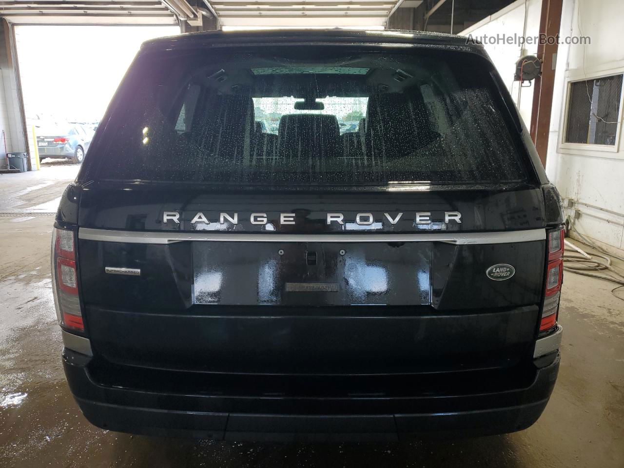 2015 Land Rover Range Rover Supercharged Black vin: SALGS2TF2FA214276