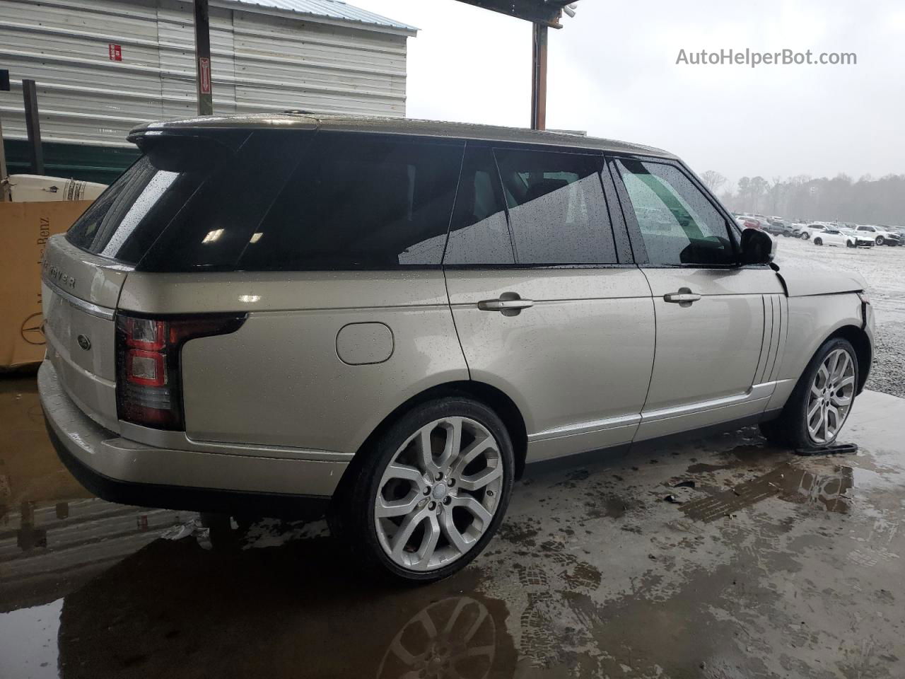 2015 Land Rover Range Rover Supercharged Серебряный vin: SALGS2TF2FA232227