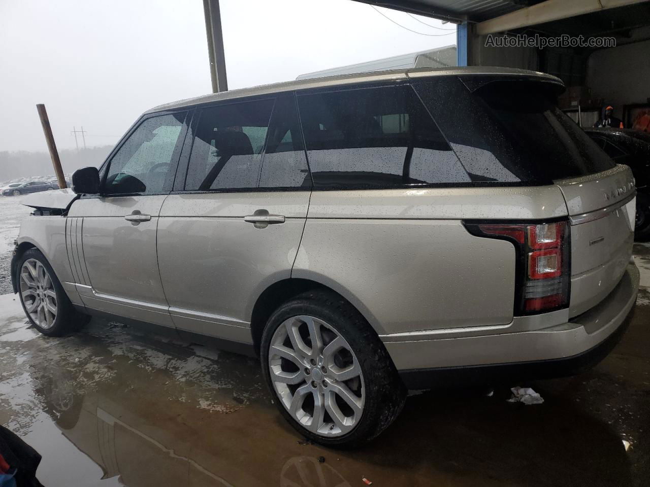 2015 Land Rover Range Rover Supercharged Серебряный vin: SALGS2TF2FA232227