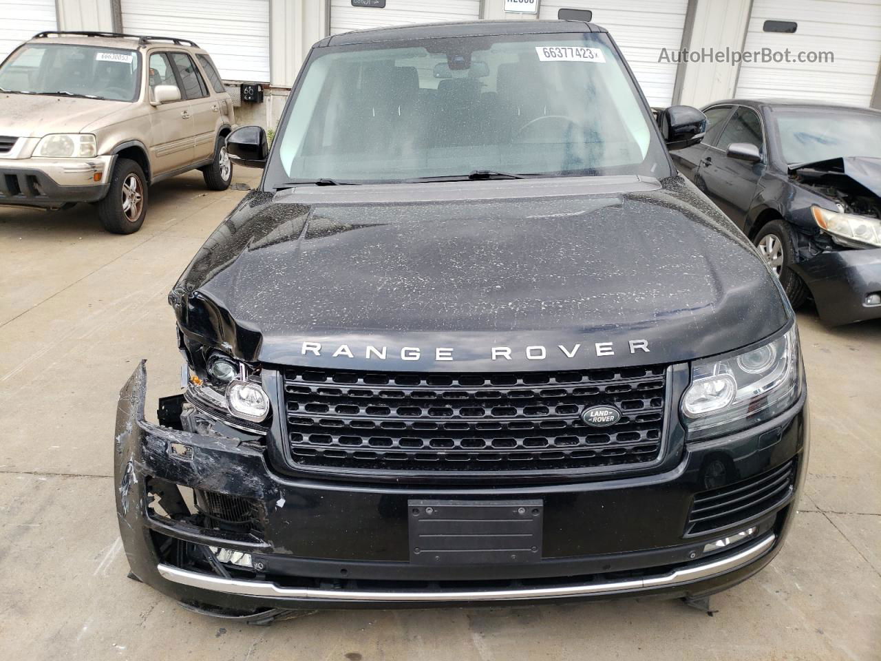 2015 Land Rover Range Rover Supercharged Black vin: SALGS2TF4FA211346