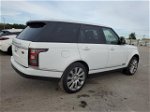 2015 Land Rover Range Rover Supercharged White vin: SALGS2TF4FA223738
