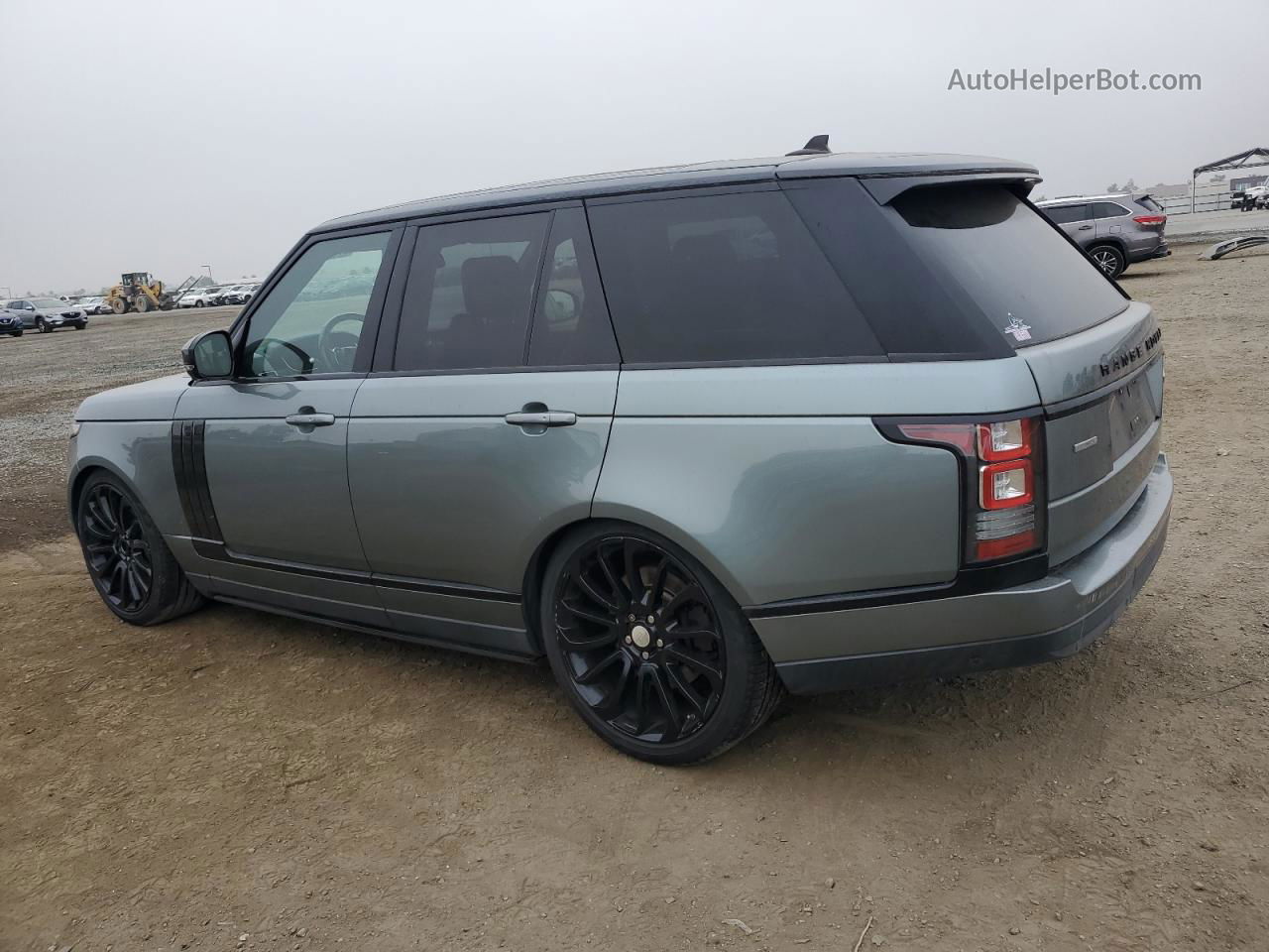 2015 Land Rover Range Rover Supercharged Gray vin: SALGS2TF4FA240054