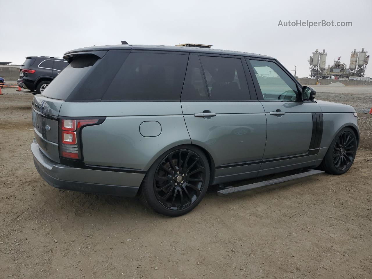2015 Land Rover Range Rover Supercharged Gray vin: SALGS2TF4FA240054