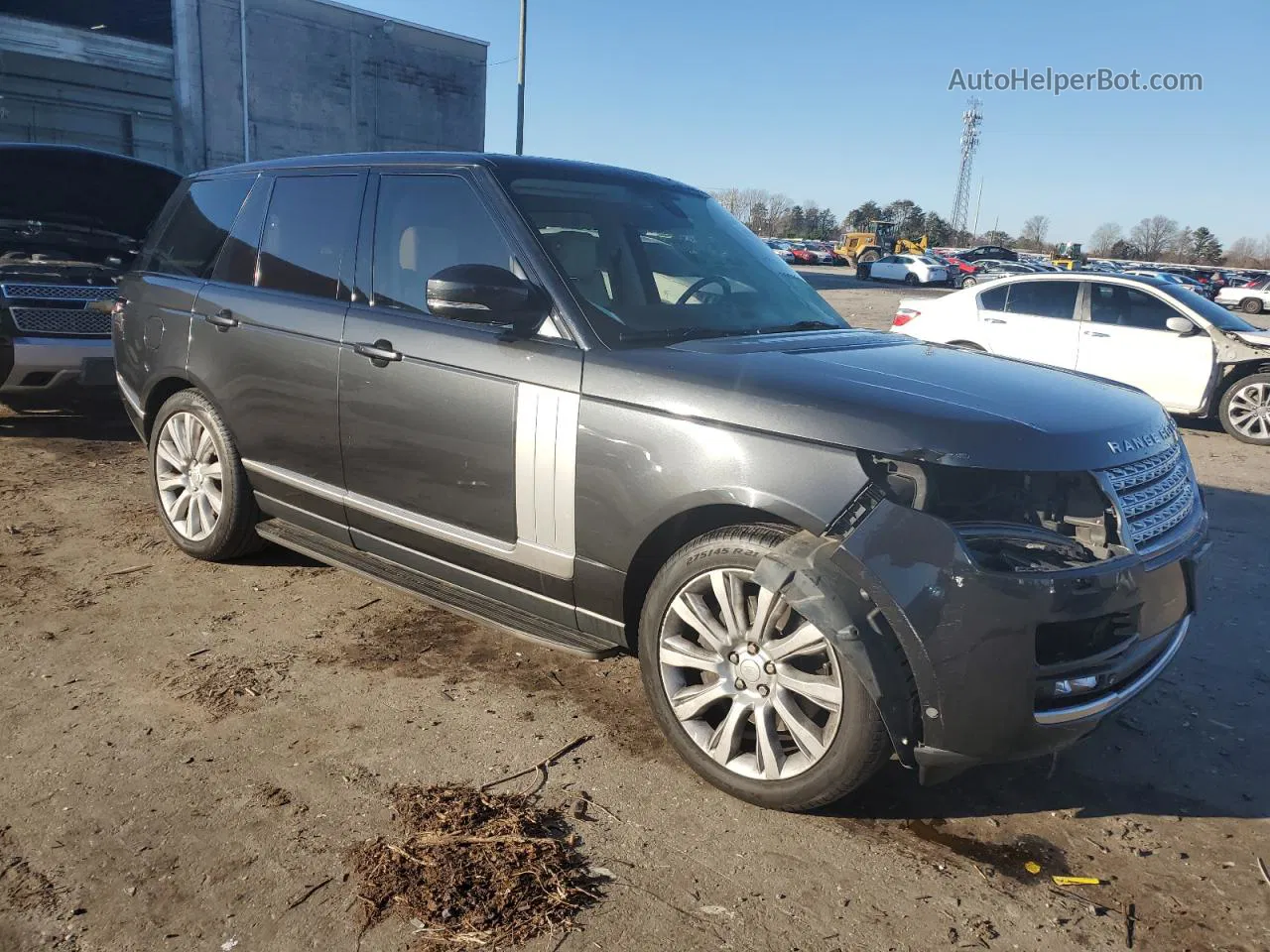 2015 Land Rover Range Rover Supercharged Black vin: SALGS2TF5FA202042