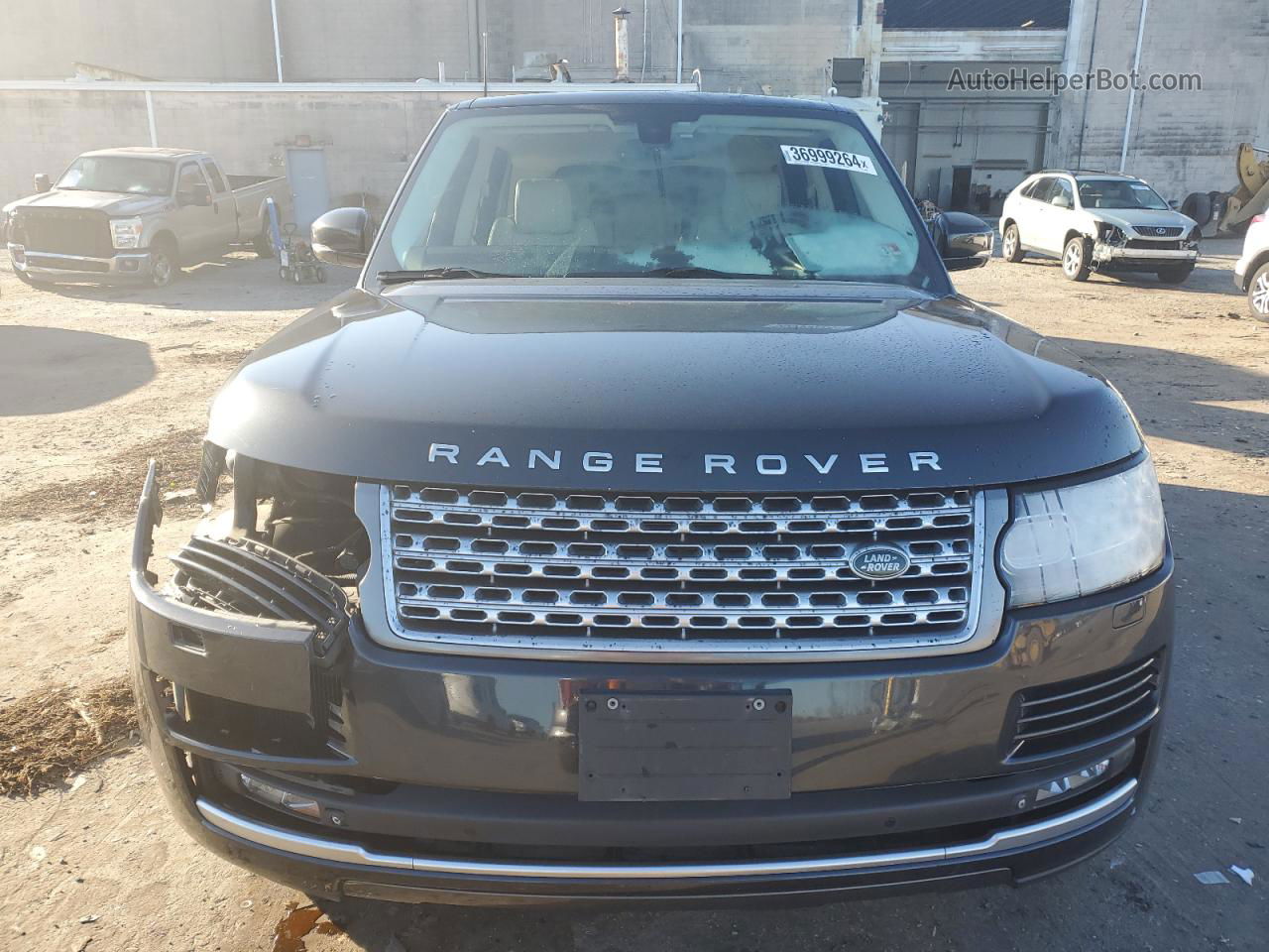 2015 Land Rover Range Rover Supercharged Black vin: SALGS2TF5FA202042